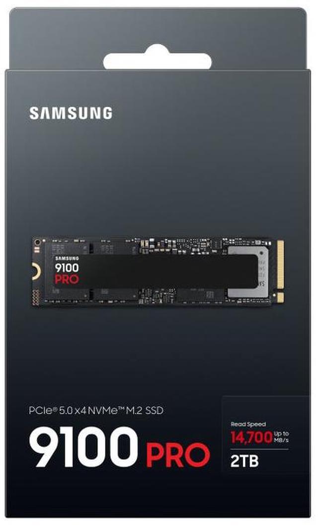 Alt view image 5 of 10 - SAMSUNG SSD 9100 PRO 2TB, PCIe 5.0x4 M.2 2280, Seq. Read Speeds Up to 14,800MB/s, Best for AI Computing, Gaming, and Heavy Duty Workstations (MZ- VAP2T0B/AM)