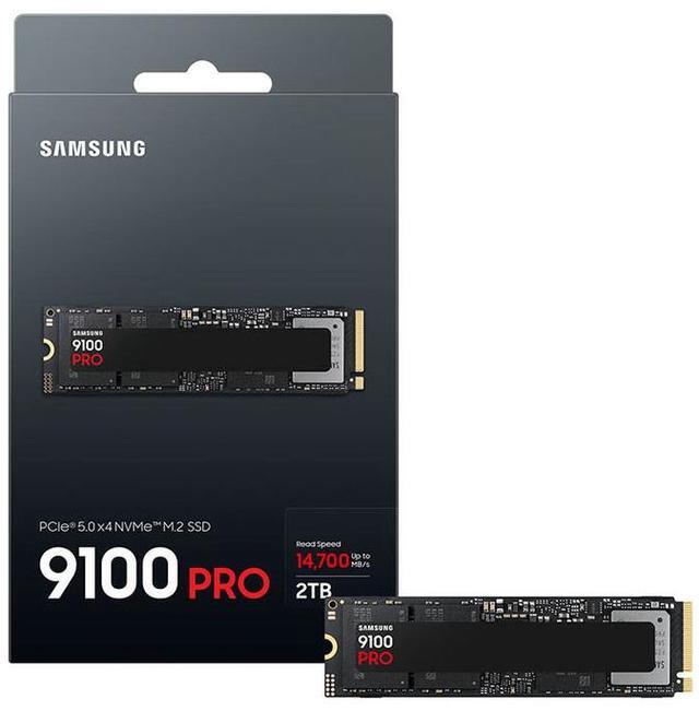 Alt view image 4 of 10 - SAMSUNG SSD 9100 PRO 2TB, PCIe 5.0x4 M.2 2280, Seq. Read Speeds Up to 14,800MB/s, Best for AI Computing, Gaming, and Heavy Duty Workstations (MZ- VAP2T0B/AM)