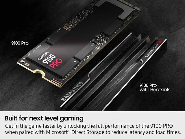 Alt view image 8 of 10 - SAMSUNG 9100 PRO M.2 2280 8TB PCI-Express 5.0 x4 Samsung V NAND TLC (V8) Internal Solid State Drive (SSD) MZ-VAP8T0CW