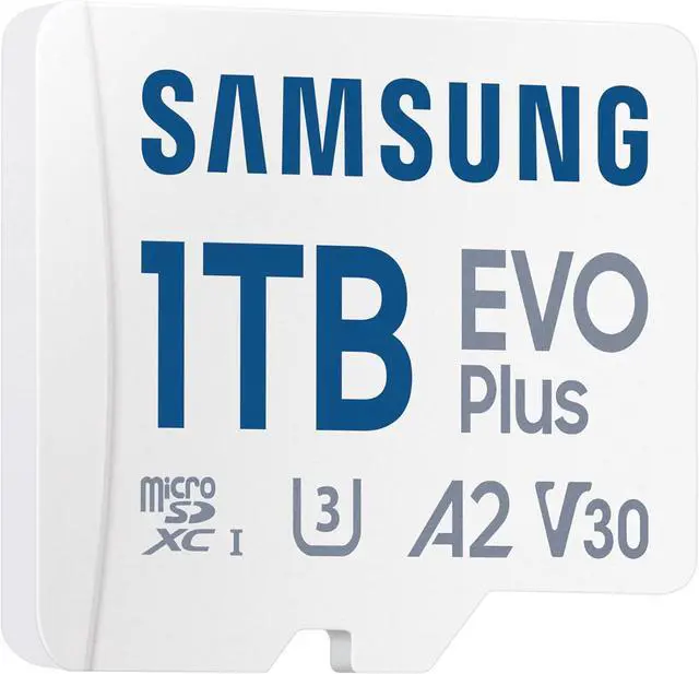Alt view image 3 of 4 - SAMSUNG EVO Plus 1TB microSDXC Flash Card w/ Adapter Model MB-MC1T0SA/CA