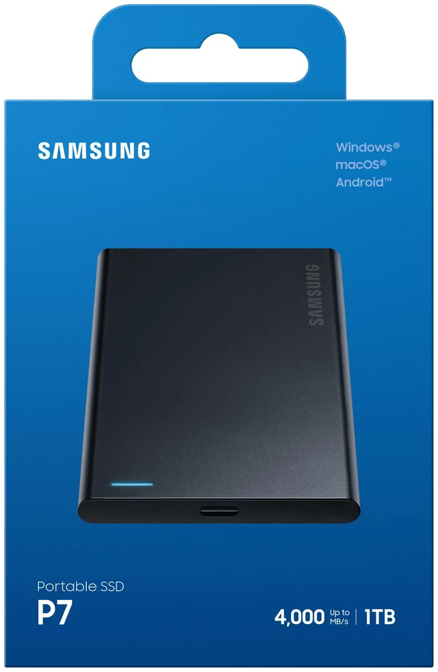 Alt view image 11 of 19 - SAMSUNG Portable SSD P7 1TB, Read/Write Speeds of up to 4000/3700 MB/s, Made for Creative Professionals, AI Content Producers, and Capacity Expanders (MU-PF1T0G/AM)
