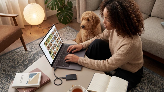 Alt view image 19 of 19 - SAMSUNG Portable SSD P7 1TB, Read/Write Speeds of up to 4000/3700 MB/s, Made for Creative Professionals, AI Content Producers, and Capacity Expanders (MU-PF1T0G/AM)