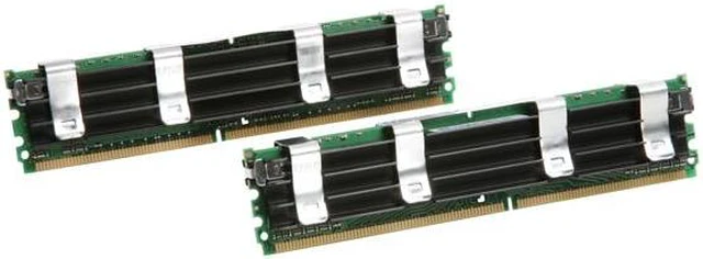 Main image of Crucial 1GB (2 x 512MB) DDR2 667 (PC2 5300) ECC Fully Buffered Dual Channel Kit Memory for Apple Server & Mac Pro Model CT2KIT6472AP667