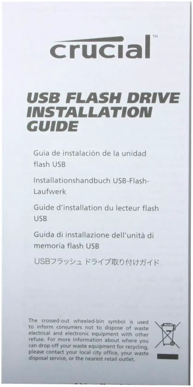 Alt view image 7 of 8 - Crucial Gizmo! 4GB Flash Drive (USB2.0 Portable) w/security software CT4GBUFDBLKHA0