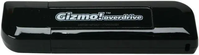 Alt view image 2 of 8 - Crucial Gizmo! 4GB Flash Drive (USB2.0 Portable) w/security software CT4GBUFDBLKHA0