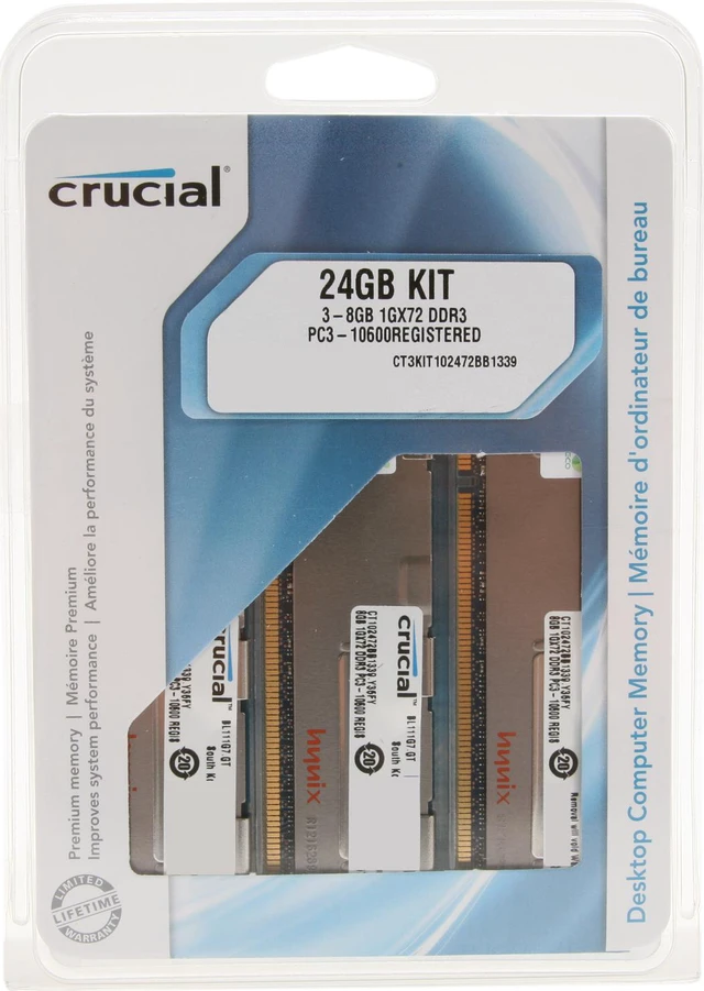 Desktop Memory Model Crucial Ballistix 1GB DDR3 1600 (PC3 12800) Desktop Memory Model ...