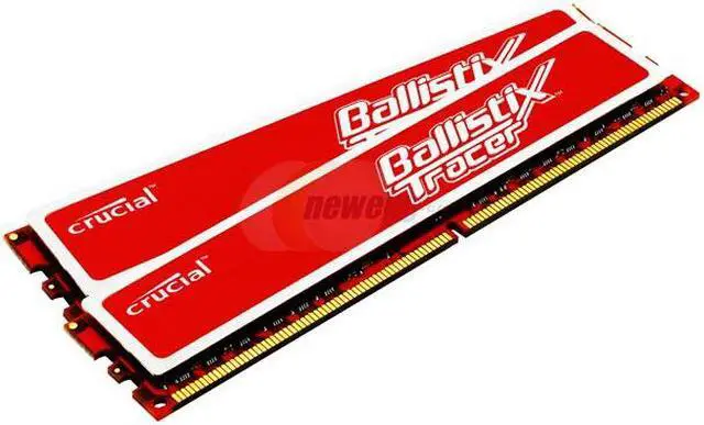 Main image of Crucial Ballistix Tracer 4GB (2 x 2GB) DDR2 800 (PC2 6400) Dual Channel Kit Desktop Memory Model BL2KIT25664AR804