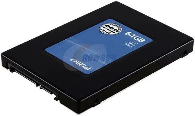 Alt view image 2 of 3 - Crucial CT64GBFAA0 2.5" 64GB SATA II SLC Internal Solid state disk (SSD)