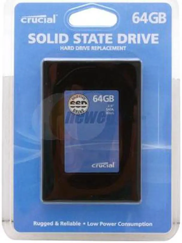 Alt view image 3 of 3 - Crucial CT64GBFAA0 2.5" 64GB SATA II SLC Internal Solid state disk (SSD)