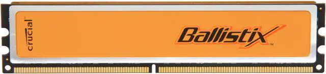 Main image of Crucial Ballistix 2GB DDR2 800 (PC2 6400) Desktop Memory Model BL25664AA80A
