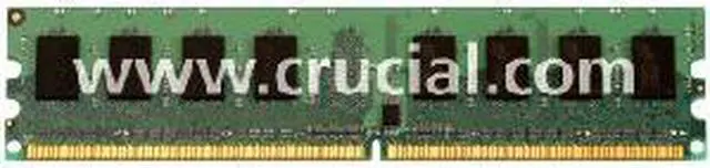 Main image of Crucial 8GB (2 x 4GB) ECC Fully Buffered DDR2 800 (PC2 6400) Dual Channel Kit Server Memory Model CT2KIT51272AF80E