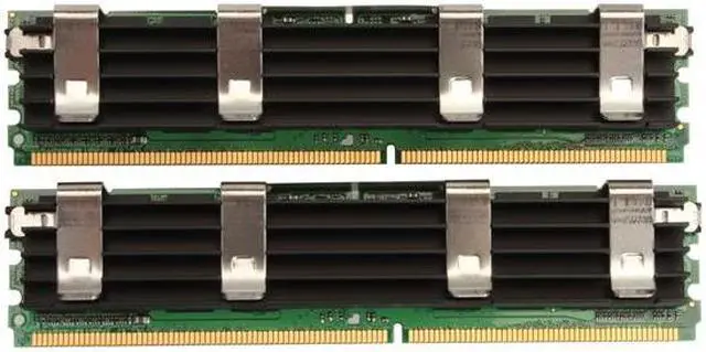 Alt view image 2 of 3 - Crucial 8GB (2 x 4GB) DDR2 800 (PC2 6400) ECC Fully Buffered Memory for Apple Model CT2KIT51272AP80E