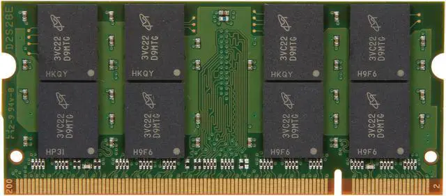 Alt view image 2 of 3 - Crucial 4GB 200-Pin DDR2 SO-DIMM DDR2 800 (PC2 6400) Laptop Memory Model CT51264AC800