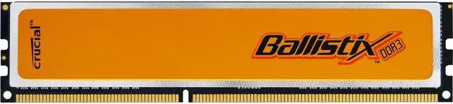 Main image of Crucial Ballistix 1GB DDR3 1333 (PC3 10600) Desktop Memory Model BL12864BN1337