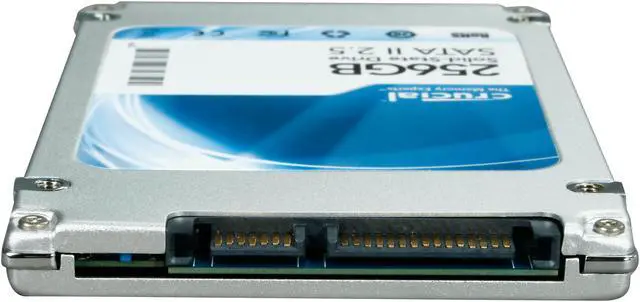 Alt view image 4 of 6 - Crucial 2.5" 256GB SATA II MLC Internal Solid State Drive (SSD) CT256M225