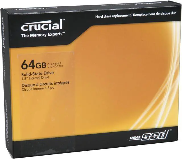 Main image of Crucial RealSSD C300 64GB SATA III MLC Internal Solid State Drive (SSD) CTFDDAA064MAG-1G1