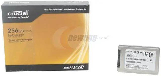 Alt view image 4 of 4 - Crucial RealSSD C300 256GB SATA III MLC Internal Solid State Drive (SSD) CTFDDAA256MAG-1G1
