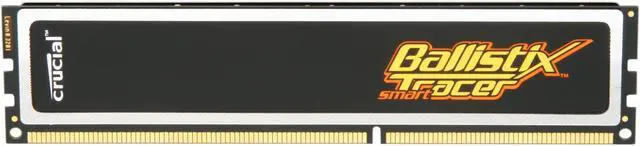 Main image of Crucial Ballistix Smart Tracer 2GB DDR3 1600 (PC3 12800) Desktop Memory with Red/Green LEDs Model BL25664ST1608RG