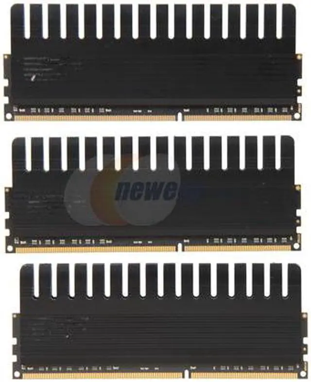 Alt view image 3 of 4 - Crucial Ballistix 6GB (3 x 2GB) DDR3 1600 (PC3 12800) Desktop Memory Model BLE3KIT2G3D1608CE1TX0