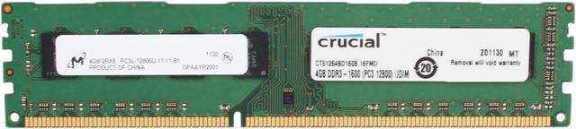 Crucial 4GB DDR3L-1600 SODIMM, CT51264BF160B