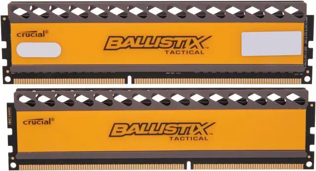Alt view image 2 of 3 - Crucial Ballistix Tactical 8GB (2 x 4GB) DDR3 1333 (PC3 10600) Desktop Memory Model BLT2KIT4G3D1337DT1TX0