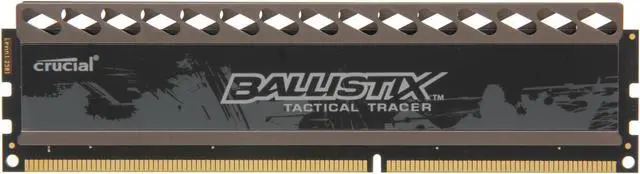 Main image of Crucial Ballistix Tactical Tracer 2GB DDR3 1600 (PC3 12800) Desktop Memory (Orange/Blue Light) Model BLT2G3D1608DT2TXOB
