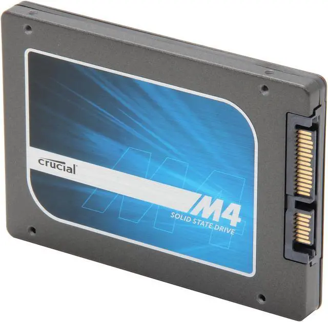 Alt view image 2 of 6 - Crucial M4 2.5" 64GB SATA III MLC Internal Solid State Drive (SSD) CT064M4SSD2BAA