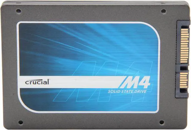 Alt view image 3 of 6 - Crucial M4 2.5" 64GB SATA III MLC Internal Solid State Drive (SSD) CT064M4SSD2BAA