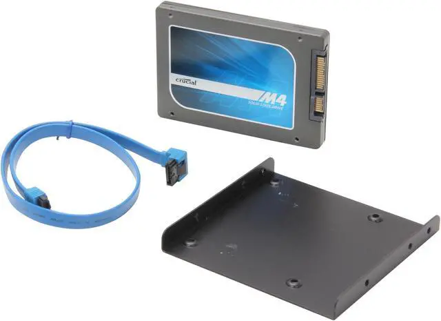 Alt view image 6 of 6 - Crucial M4 2.5" 64GB SATA III MLC Internal Solid State Drive (SSD) CT064M4SSD2BAA
