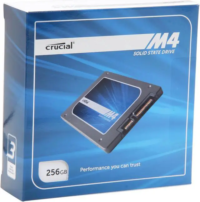 Main image of Crucial M4 2.5" 256GB SATA III MLC 7mm Internal Solid State Drive (SSD) with Data Transfer Kit CT256M4SSD1CCA