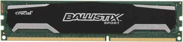 Main image of Crucial Ballistix Sport 4GB DDR3 1333 (PC3 10600) Desktop Memory Model BLS4G3D1339DS1S00