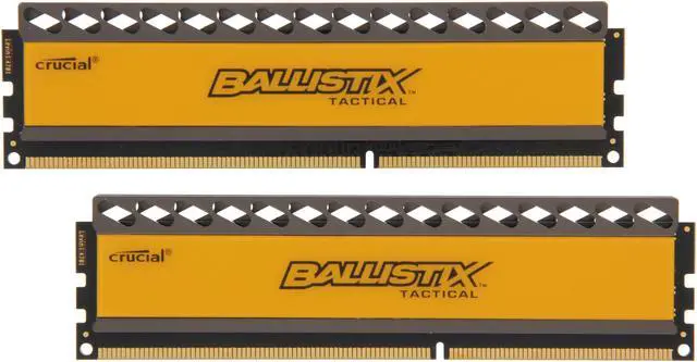 Main image of Crucial Ballistix 4GB (2 x 2GB) DDR3 1866 (PC3 14900) Desktop Memory Model BLT2KIT2G3D1869DT1TX0