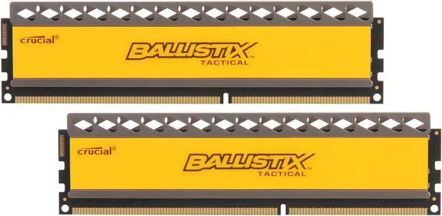 Main image of Ballistix Tactical 8GB (2 x 4GB) DDR3 1866 (PC3 14900) Desktop Memory Model BLT2KIT4G3D1869DT1TX0