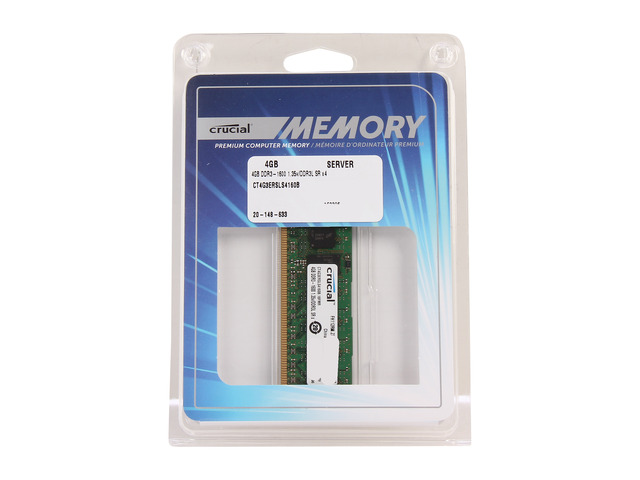 thumbnail interactive-video image 1 of Crucial 8GB PC3-12800R DDR3-1600 ECC Registered RAM – MT36JSF1G72PZ-1G6K1FE (Server Pull) 1 of 6
