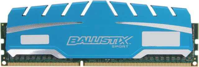 Alt view image 2 of 3 - Ballistix Sport XT 8GB DDR3 1600 (PC3 12800) Desktop Memory Model BLS8G3D169DS3