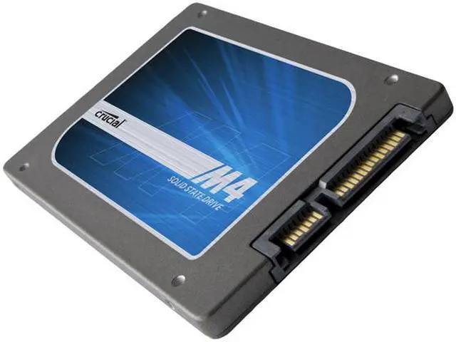 Alt view image 2 of 6 - Manufacturer Recertified Crucial M4 2.5" 256GB SATA III MLC Internal Solid State Drive (SSD) CT256M4SSD2