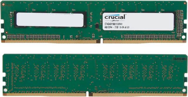 Crucial 8GB (2 x 4GB) DDR4 2133 (PC4 17000) Desktop Memory Model