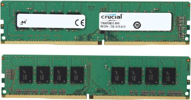 Crucial 32GB (4 x 8GB) DDR4 2133 (PC4 17000) Desktop Memory Model