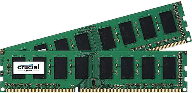 Main image of Crucial 4GB (2 x 2GB) 204-Pin DDR3 SO-DIMM DDR3 1600 (PC3 12800) Laptop Memory Model CT2K25664BA160BA