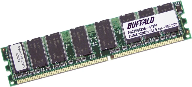 Open Box: BUFFALO 512MB DDR 333 (PC 2700) System Memory Model