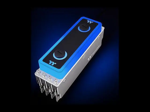 Alt view image 13 of 15 - Thermaltake WaterRam RGB 16GB (2 x 8GB) 288-Pin DDR4 SDRAM DDR4 3200 (PC4 25600) Liquid Cooling Memory Model CL-W251-CA00SW-A