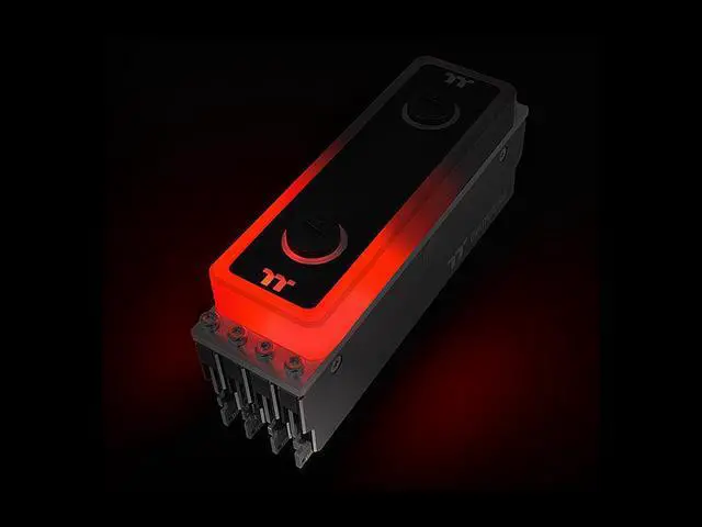 Alt view image 15 of 15 - Thermaltake WaterRam RGB 16GB (2 x 8GB) 288-Pin DDR4 SDRAM DDR4 3200 (PC4 25600) Liquid Cooling Memory Model CL-W251-CA00SW-A