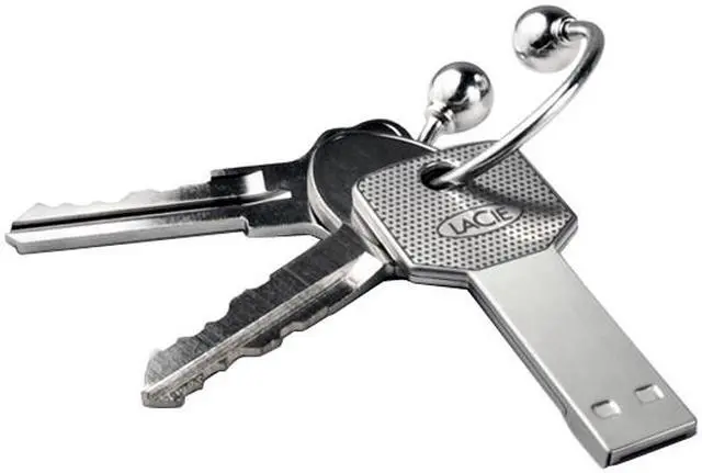 Alt view image 2 of 3 - LaCie iamaKey 4GB USB 2.0 Flash Drive 130869