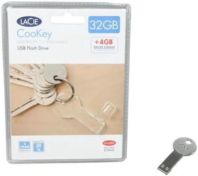 Alt view image 5 of 5 - LaCie CooKey 32GB USB 2.0 Flash Drive 131051