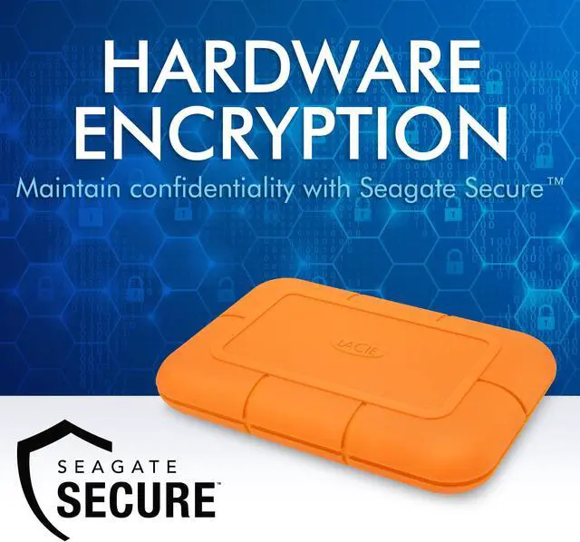 Alt view image 8 of 11 - LaCie Rugged SSD 1TB USB 3.1 Gen 2, Type-C Professional NVMe SSD