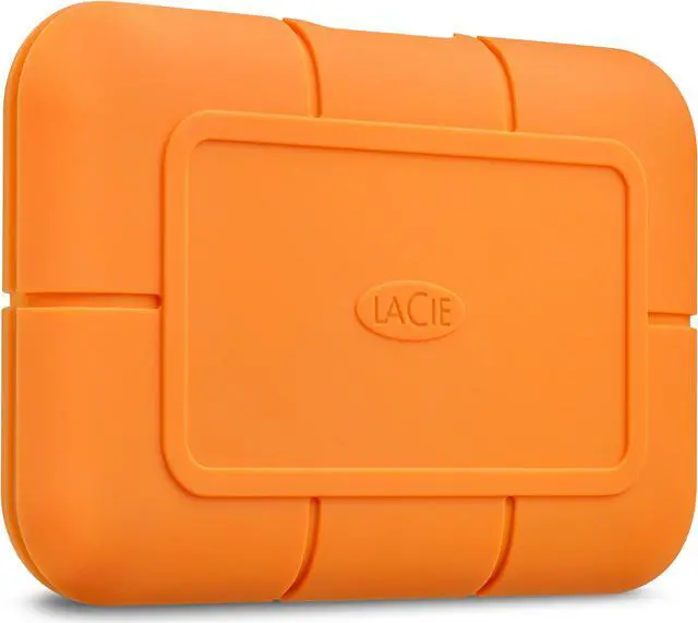 Alt view image 2 of 9 - LaCie Rugged SSD 2TB USB 3.1 Gen 2, Type-C Professional NVMe SSD