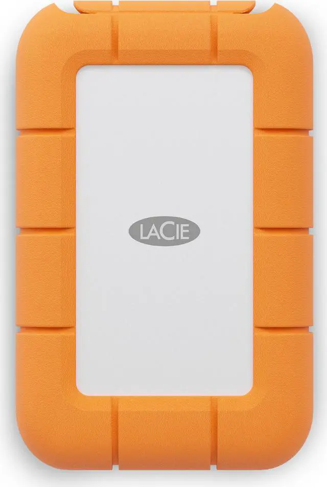 Main image of LaCie Rugged Mini SSD 1TB Solid State Drive - USB 3.2 Gen 2x2, speeds up to 2000MB/s, compatible with PC, Mac, and iPad (STMF1000400)