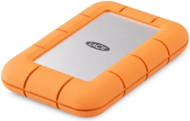 Alt view image 4 of 8 - LaCie Rugged Mini STMF4000400 4 TB Portable Rugged Solid State Drive - External    STMF4000400