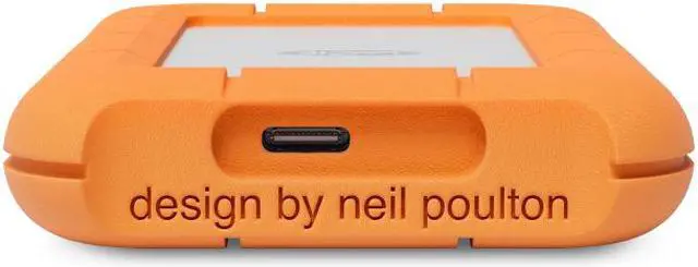 Alt view image 5 of 8 - LaCie Rugged Mini STMF4000400 4 TB Portable Rugged Solid State Drive - External    STMF4000400