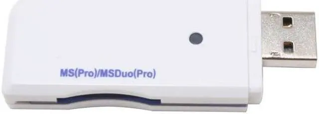 Alt view image 2 of 3 - KINAMAX CR-MSDMD 1 card USB 2.0 USB 2.0 MS-DUO/MS-PRO Card Reader